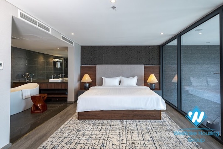 Luxury 3 bedroom apartment in PentStudio West Lake Hanoi for rent